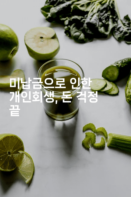 미납금으로 인한 개인회생, 돈 걱정 끝-빠르마