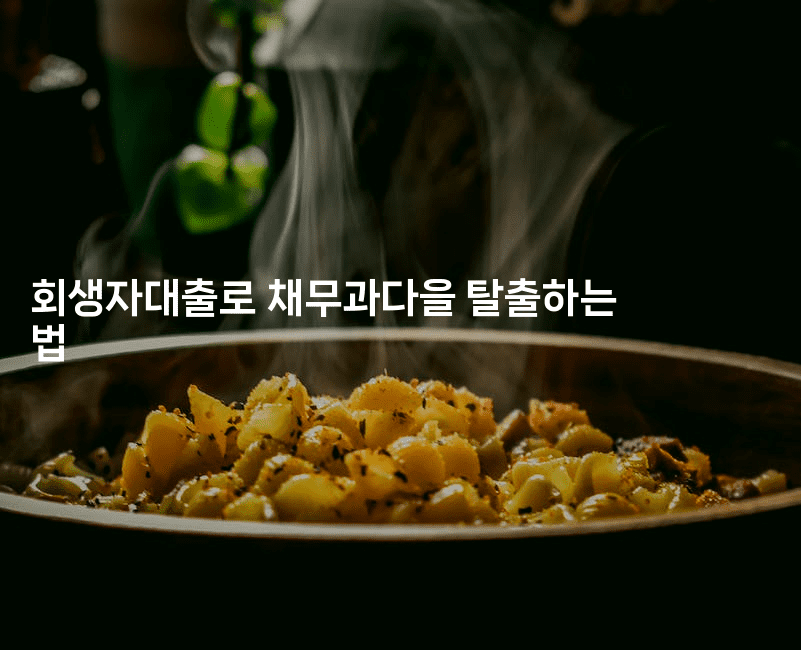 회생자대출로 채무과다을 탈출하는 법-빠르마