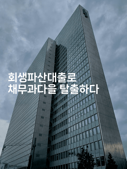 회생파산대출로 채무과다을 탈출하다-빠르마